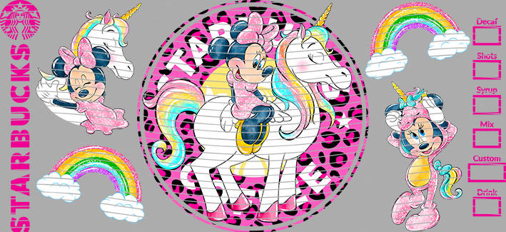 16oz Disney style-D-2349